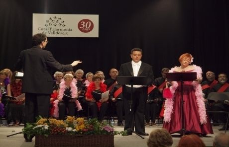 Quatre solistes van participar al concert. FOTO: A.Ribera