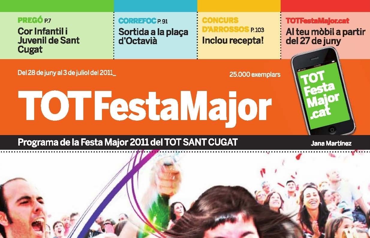 Portada TOT Festa Major 2011
