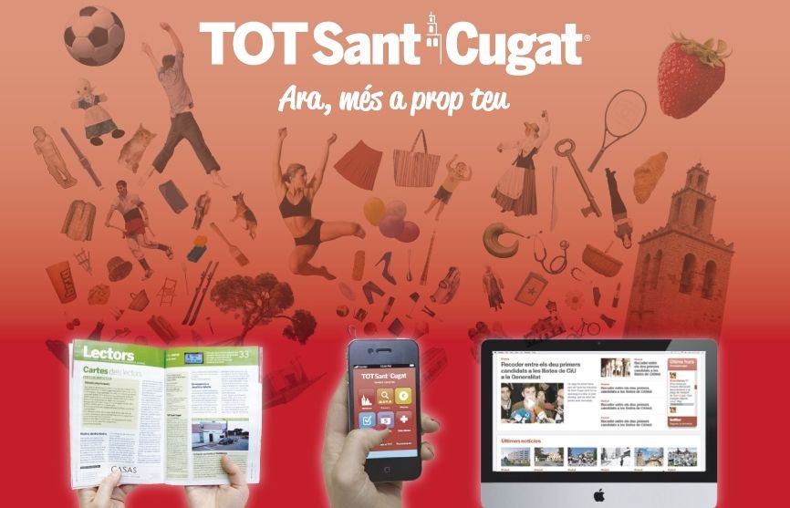 Imatge de la campanya de llançament de la web nova.