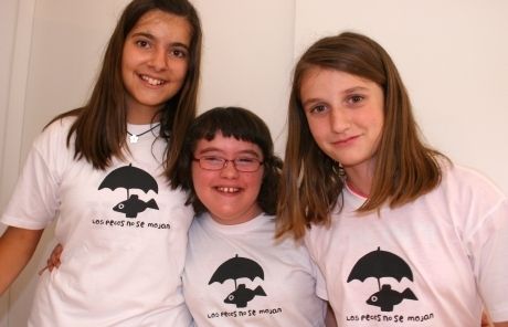 Algunes de les alumnes que participen al projecte. FOTO: Cedida