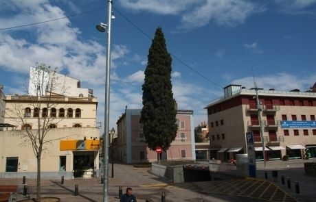 Plaça Can Quiteria. FOTO: Arxiu