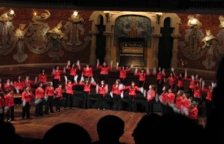 Cor  Infantil de Sant Cufat. FOTO: Arxiu