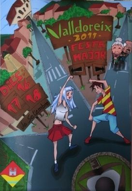 Cartell de la Festa Major de Valldoreix 2011. FOTO: Cedida