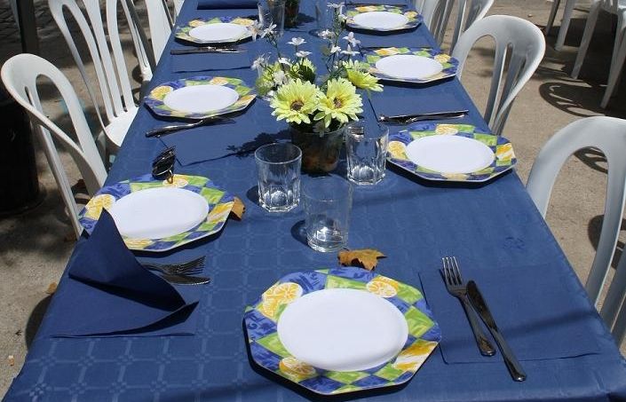 Una taula molt elaborada