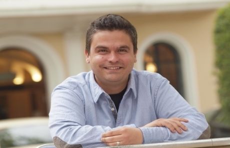 Joan Calderon a la plaça de Barcelona. FOTO: JR Armadàs