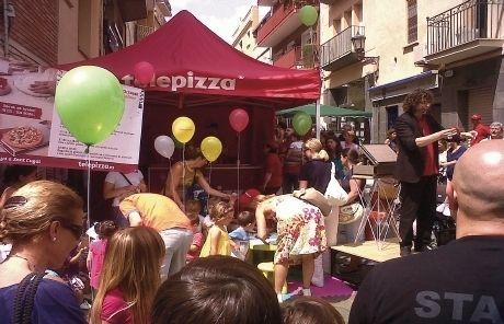 La festa d'aniversari de Telepizza