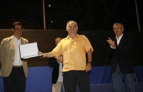 Hans Schönhöfer, a la dreta de la imatge. FOTO: Esther Naval