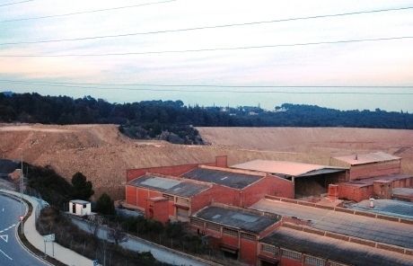 L'argilara Almar acull els terrenys on es podria ubicar l'abocador FOTO: A. Ribera 