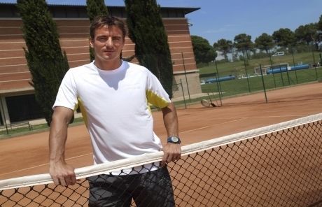 Tommy Robredo en les instal·lacions del CAR l'any 2011. FOTO: Artur Ribera