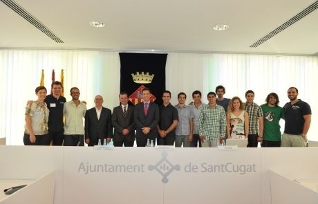 Participants del programa YUZZ Banesto 2011. FOTO: Local Press