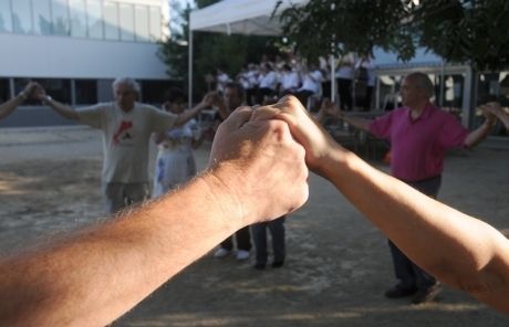 Entre les activitats, les sardanes. FOTO: Arxiu
