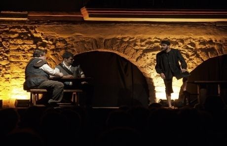 Imatge de l'espectacle de 'La filla del Carmesí'. FOTO: A. Ribera