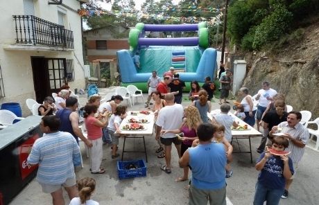 Un dels actes en la darrera Festa Major del barri. FOTO: Cedida