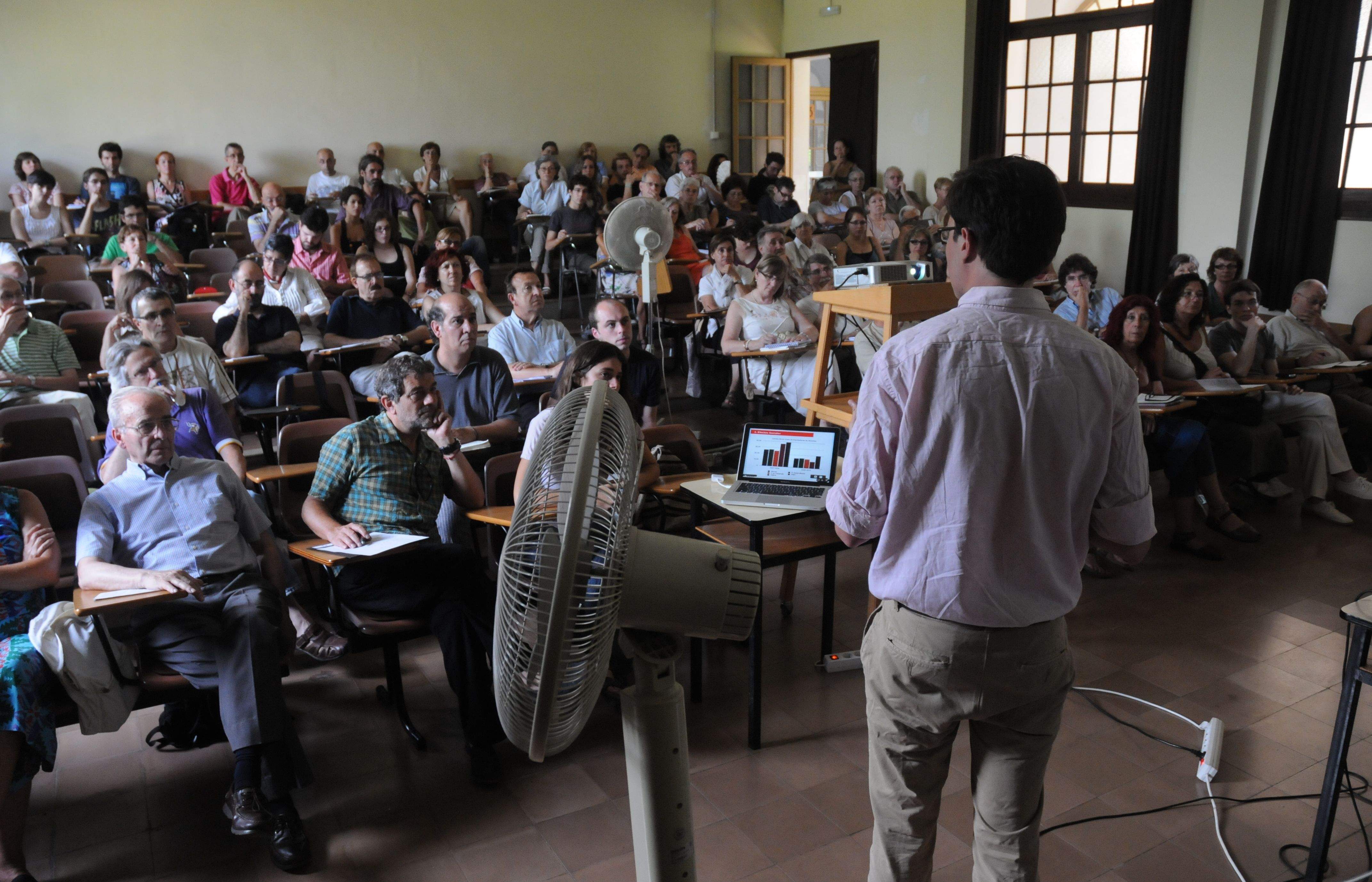 Aquest any hi ha hagut una participació de més de 100 alumnes el cap de setmana i uns 80 entre setmana. FOTO: D. Fernández