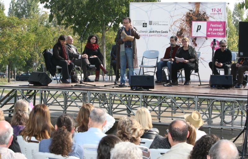 Un dels espectacles del Festival de Poesia. FOTO: Arxiu