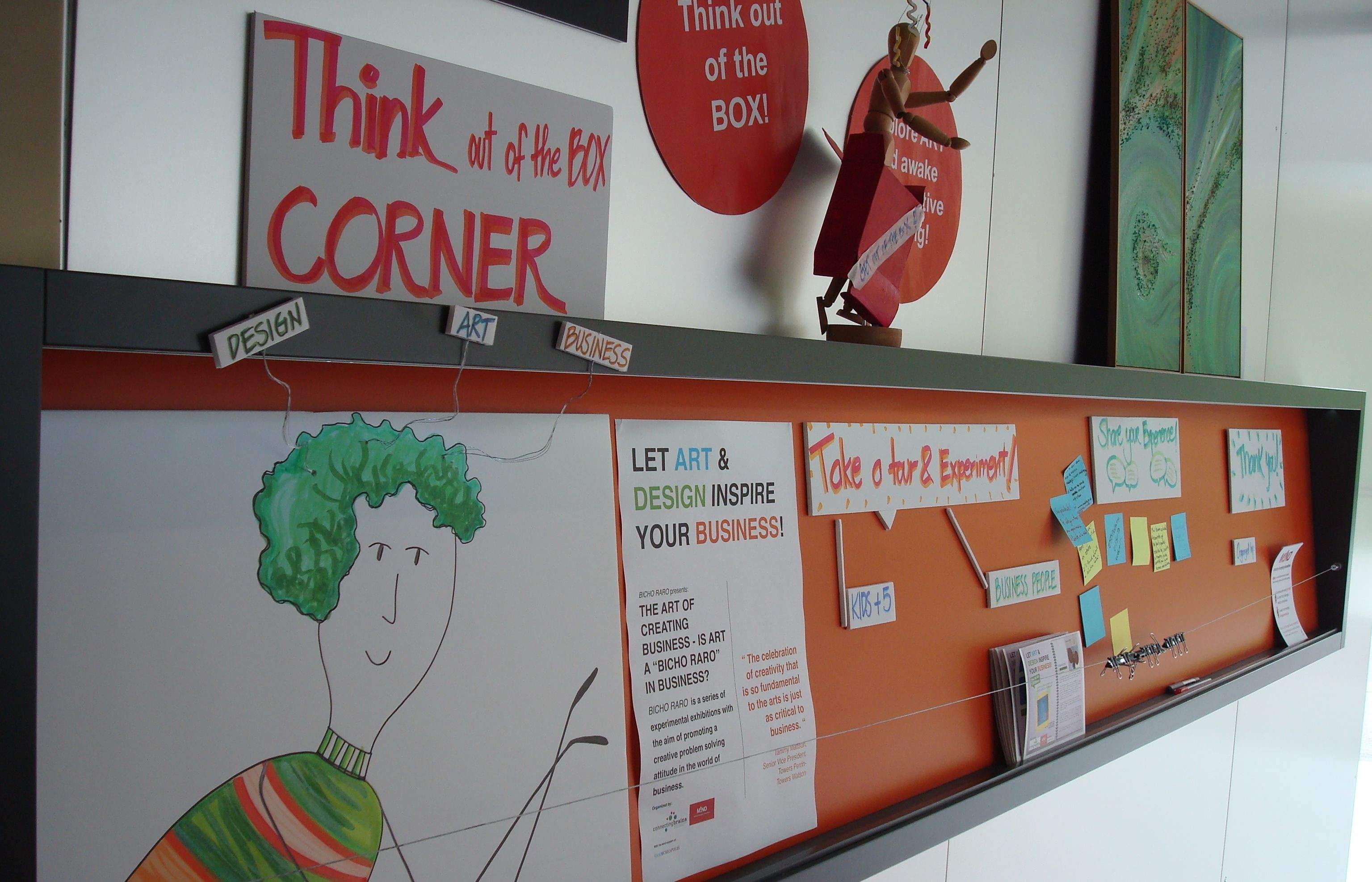 ConnectingBrains ha dissenyat un racó per al pensament lliure. FOTO: C. Caballé