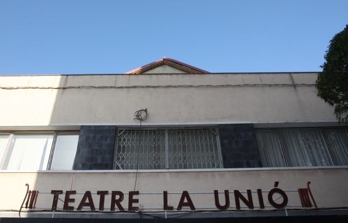Imatge exterior de l'edifici de La Unió. FOTO: Arxiu
