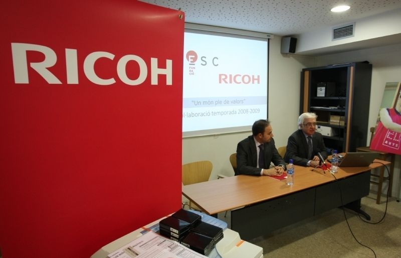 Una imatge d'arxiu de l'empresa Ricoh a Sant Cugat FOTO: Arxiu