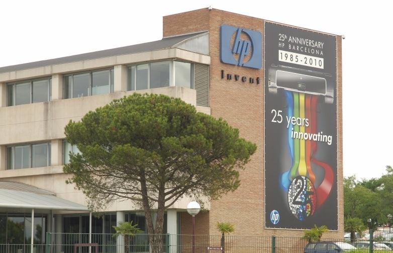 La planta de HP està siatuada al Parc d'Activitats Econòmiques de Can Sant Joan FOTO: Artur Ribera