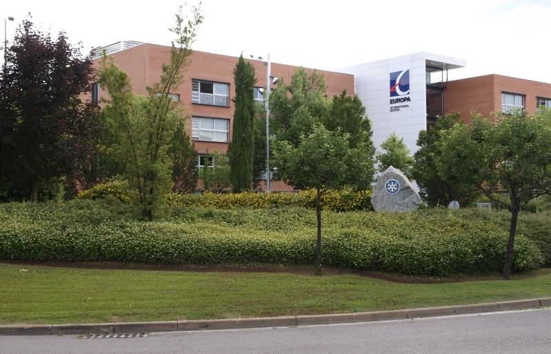 Vista exterior de l'escola Europa. FOTO: A. Ribera