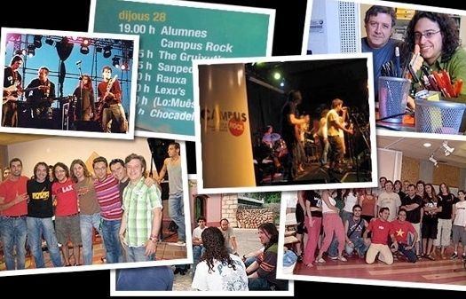 Membres i participants del Campus Rock. FOTO: Cedida