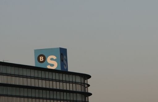 La seu del Banc Sabadell a Sant Cugat  FOTO: Lluís Llebot