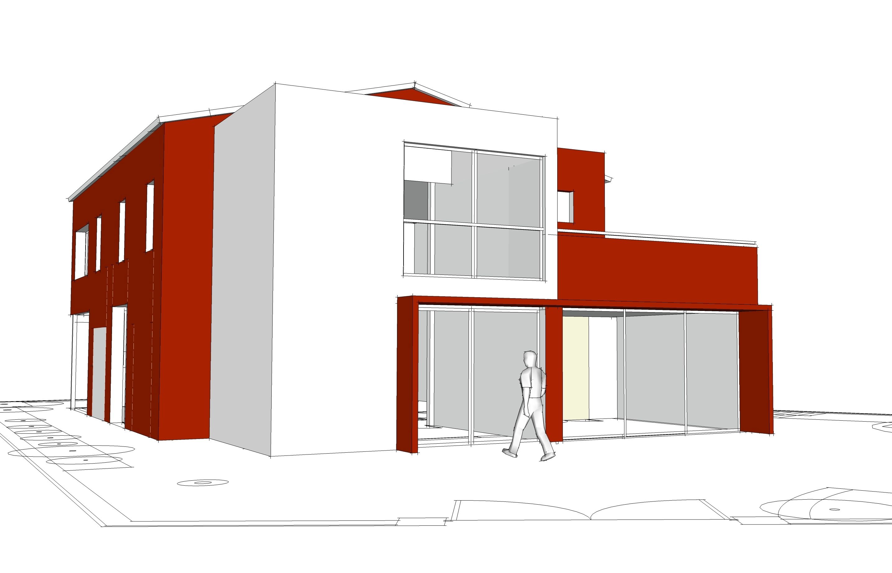 Recreació de l'exterior de l'escola bressol. FOTO: Cedida