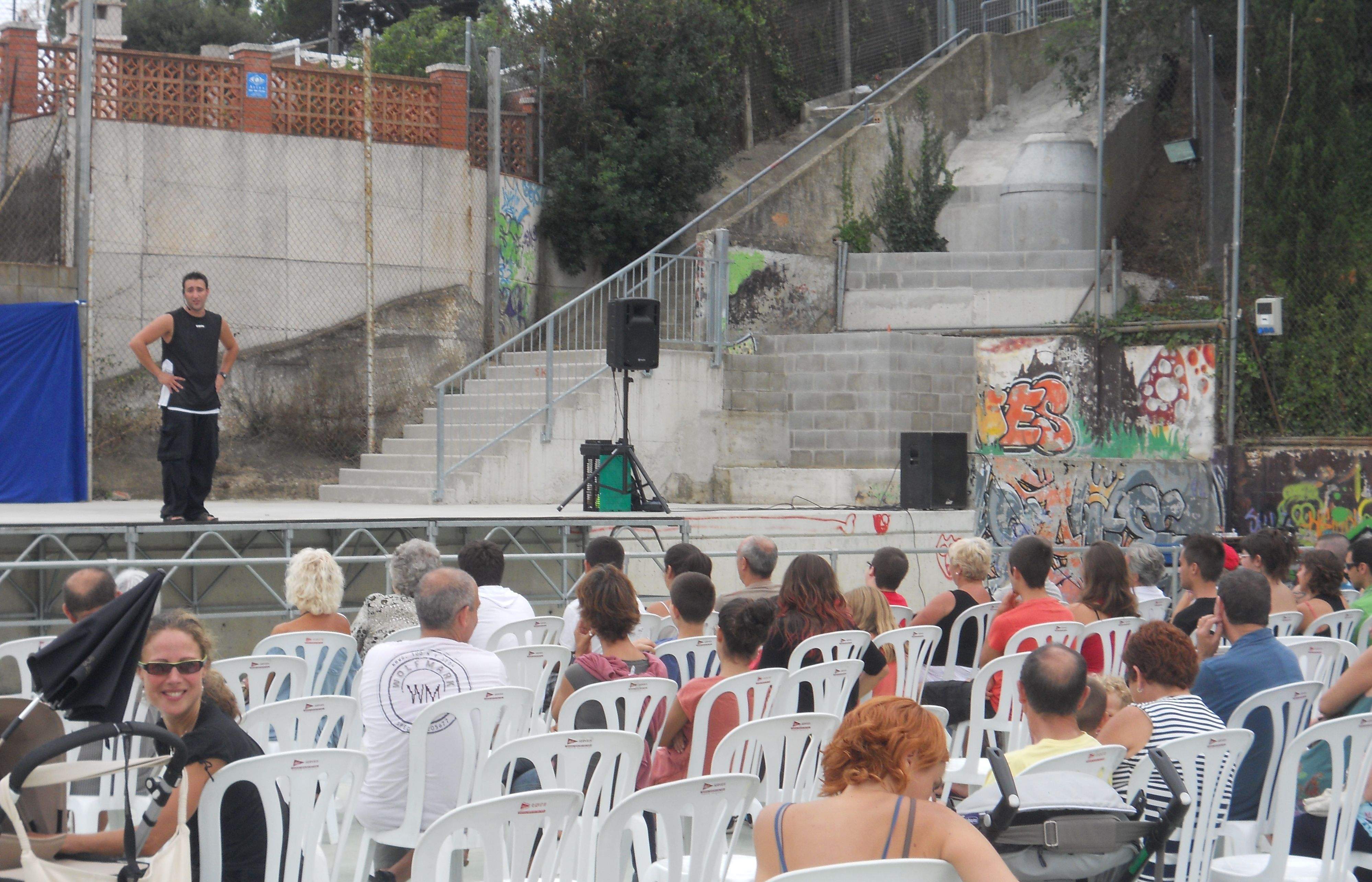 Després de la paella, l'humor. FOTO: B. Bella