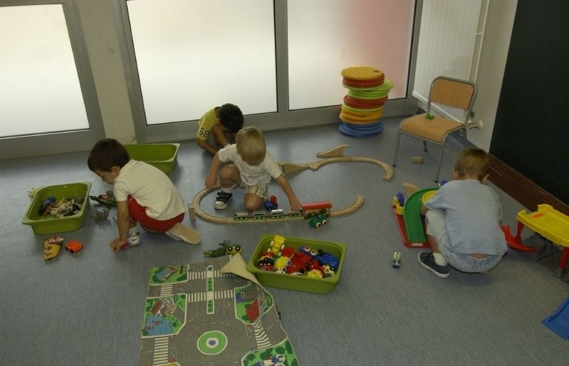 l'Escola Turó de Can Mates té també aules de joc