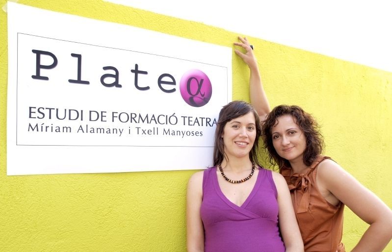 Míriam Alemany i Txell Manyoses, directores de Platea. FOTO: Arxiu