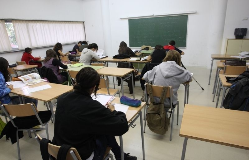 Els estudiants han tornat aquesta setmana a les aules. FOTO: Arxiu