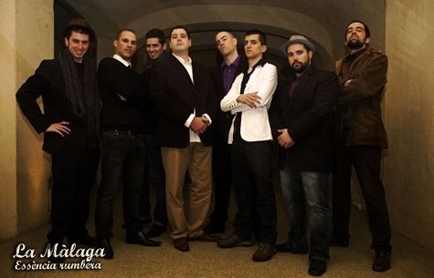 El grup de ruma La Màlaga. FOTO: Cedida