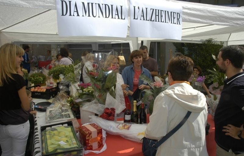 Imatge d'una edició anterior de la tómbola solidària. FOTO: Arxiu