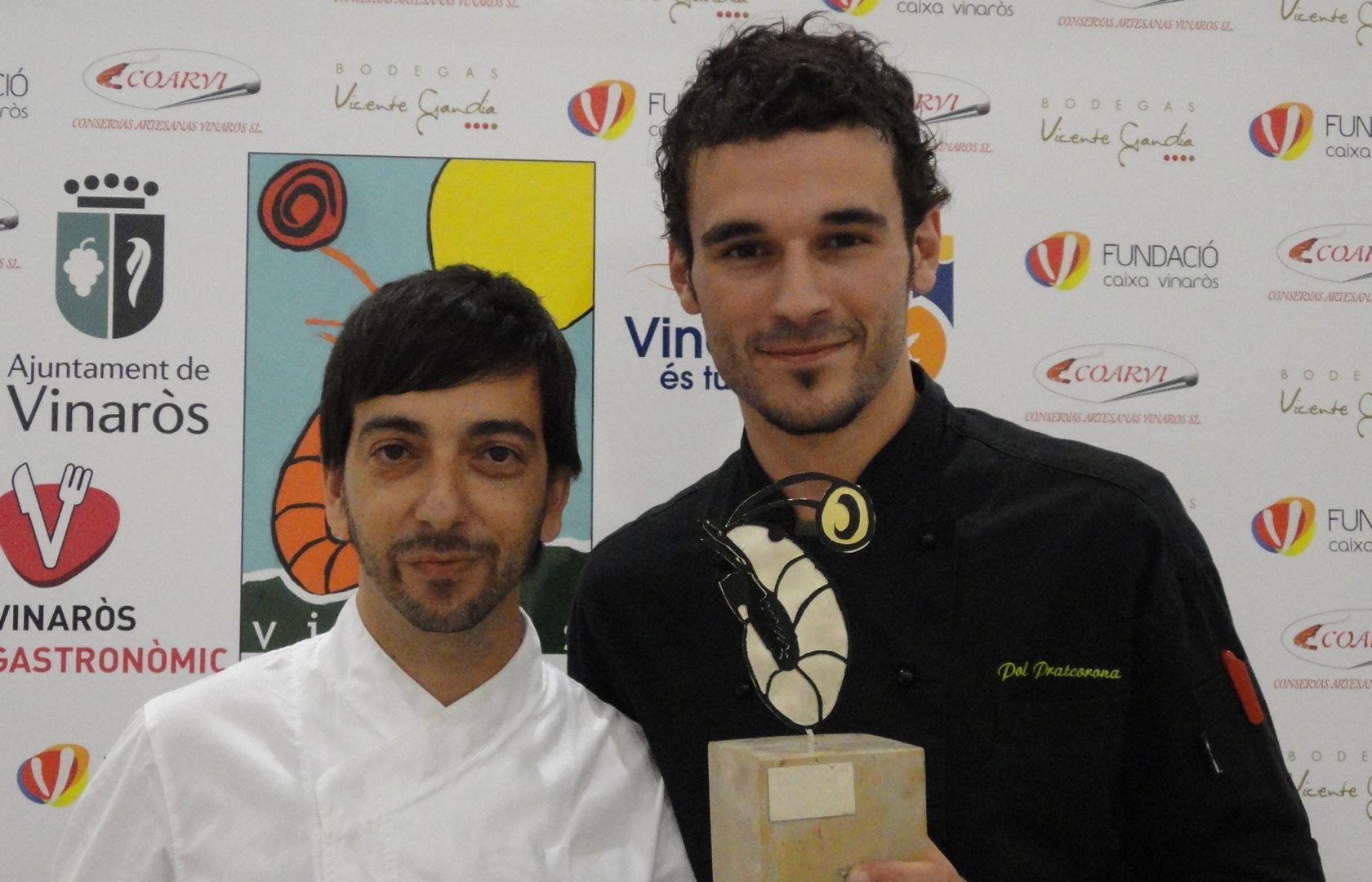 German Espinosa i Pol Pratcorona van recollir el premi. FOTO: Cedida