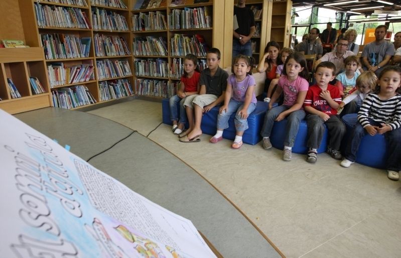 Edició anterior de la Lectura del Llibre Gegant. FOTO: Ll. Llebot