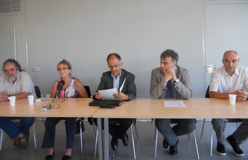Xavier Escura i Francesc Carol han presentat el programa. FOTO: B. Bella