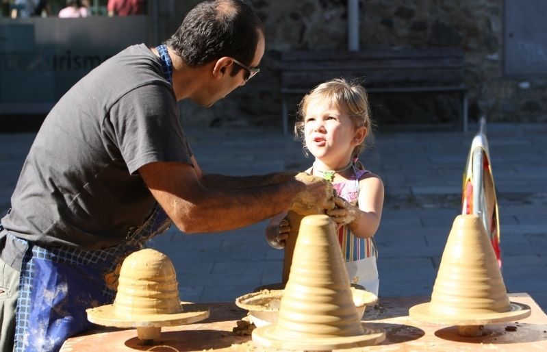Els més petits tenen protagonisme en el Patrimoni Viu. FOTO: Ll. Llebot