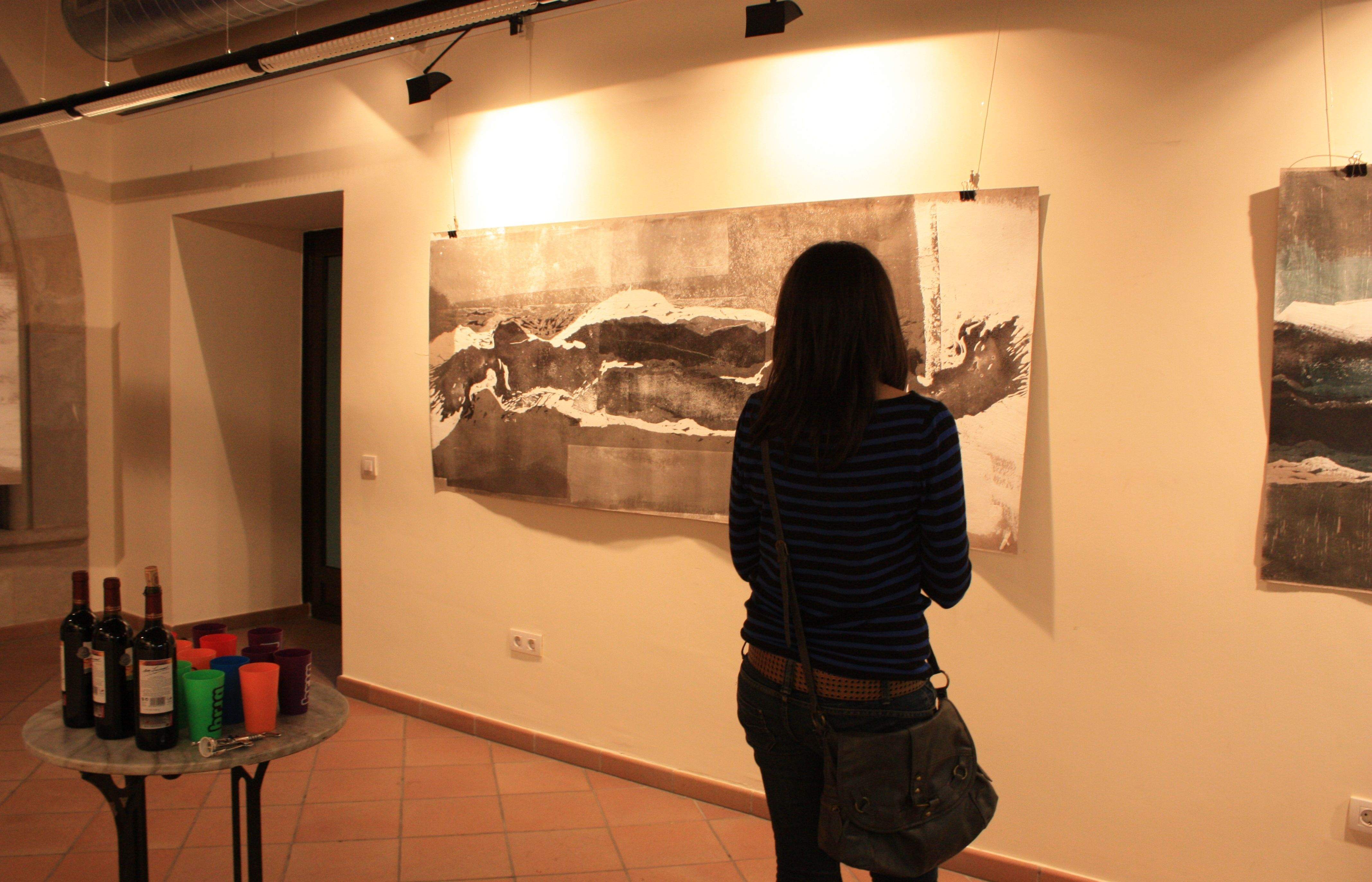 La mostra és el projecte de fi de carrer de l'artista. FOTO: Carla Porras