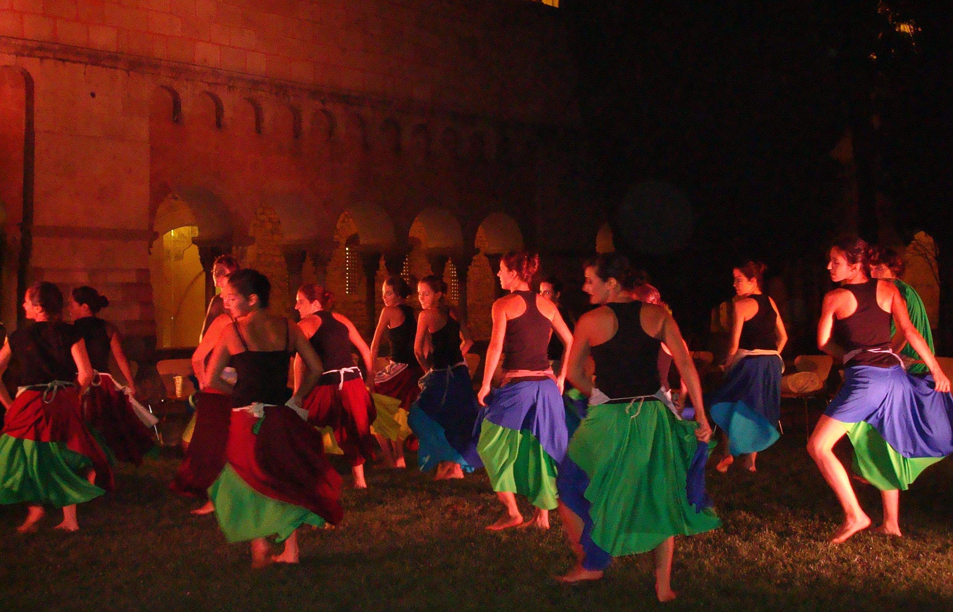 El Cos de Dansa de l'Esbart va preparar un espectacles per l'ocasió. FOTO: C.Caballé