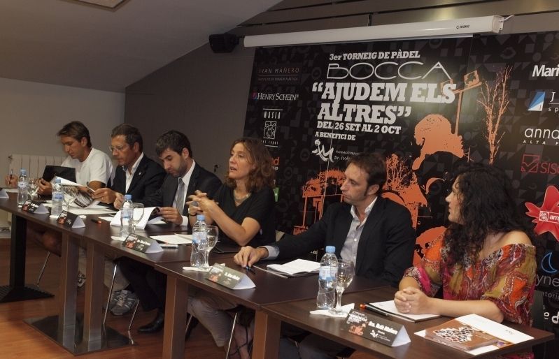 Imatge corresponent a la presentació del torneig. FOTO: A. Ribera