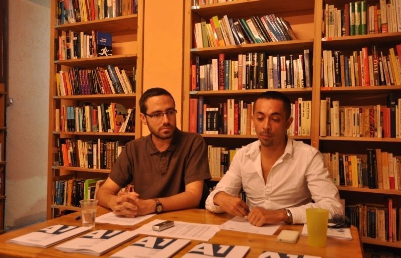 Diego Falconi també va participar en l'acte de presentació. FOTO: Arxiu