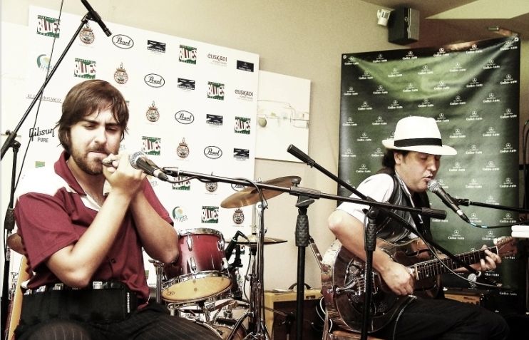 The Suitcase Blues Brothers i Artur Regada. FOTO: Cedida