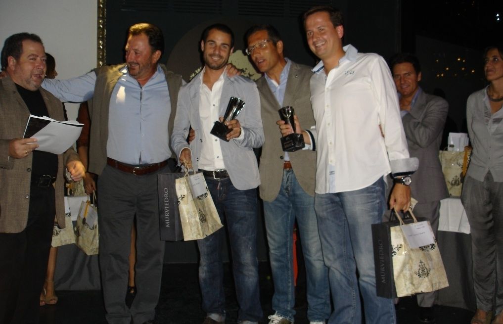 Una de les parelles guanyadores. FOTO: Pere Fernández