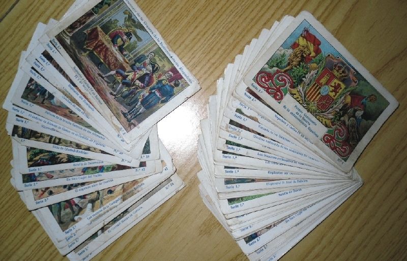En aquell temps, els cromos eren grossos i gruixuts i poques vegades acabàvem les col·leccions.