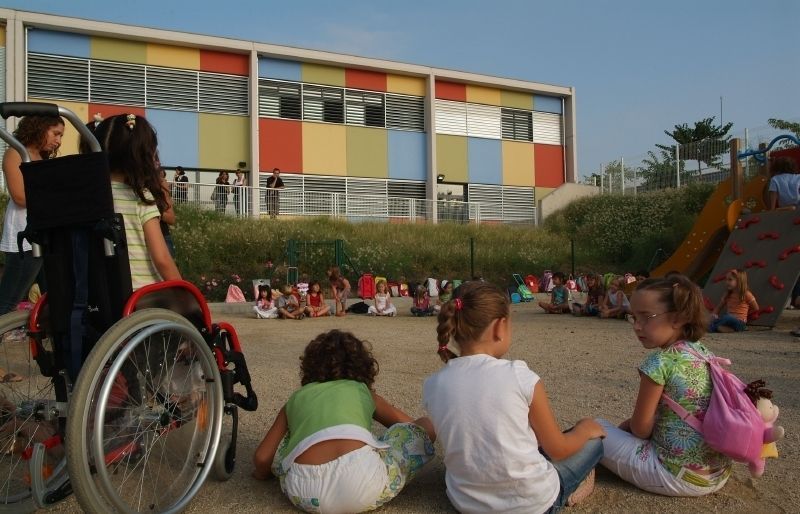 Una de les escoles de Sant Cugat. FOTO: Arxiu