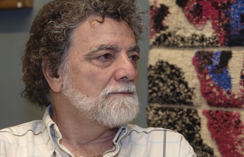 L'artista Lluís Ribas. FOTO: Arxiu