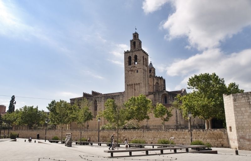 Imatge del Monestir de Sant Cugat. FOTO: Arxiu