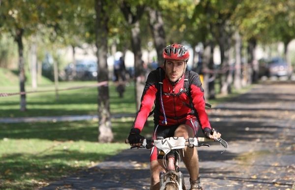 Imatge de l'última edició de la Marxa Transcollserola de BTT. FOTO: L. Llebot