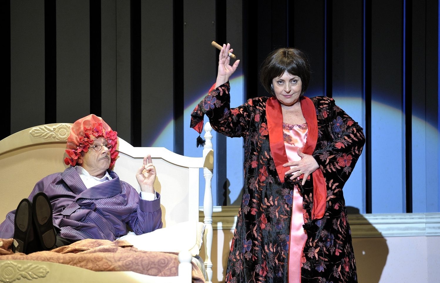 Un matrimoni a l'escenari. FOTO: Cedida