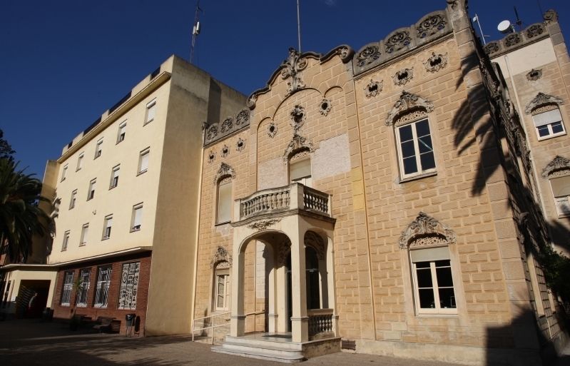 La casa Mónaco, seu de l'Escola d'Art i Disseny de Sant Cugat FOTO: Lluís Llebot